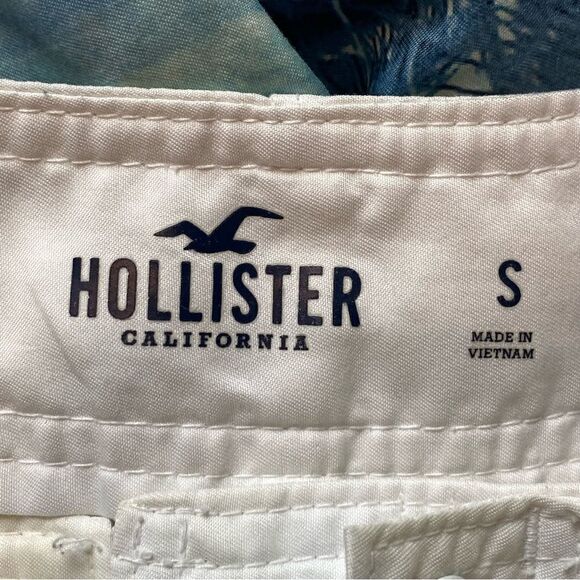 Hollister Palm Tree Design Swim Trucks Size Small - Picture 3 of 13